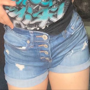 Express Jeans Shorts